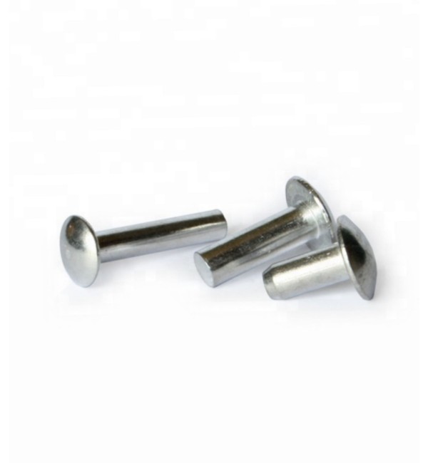 Encontraproduto.com.br - Rebite Maciço Cabeça Lentilha 5/16 X 1 Alumínio  1 Kg
