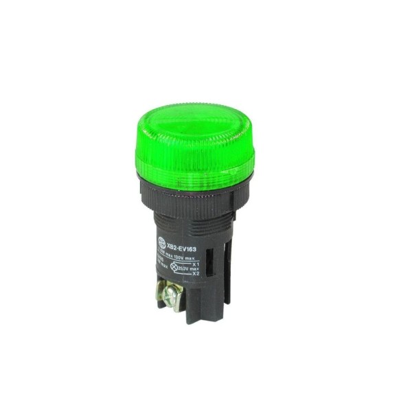 Encontraproduto.com.br - Sinaleiro Redondo 22Mm Led 220V Verde Gnp2-Ev163 CHINT