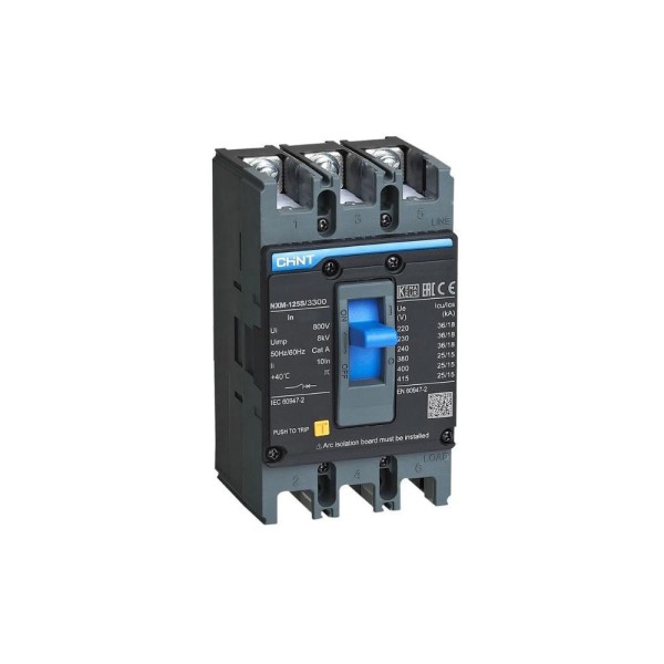 Encontraproduto.com.br - Disjuntor 3P 100A Classe C 36Ka 220V Nxm-125S3300100 CHINT