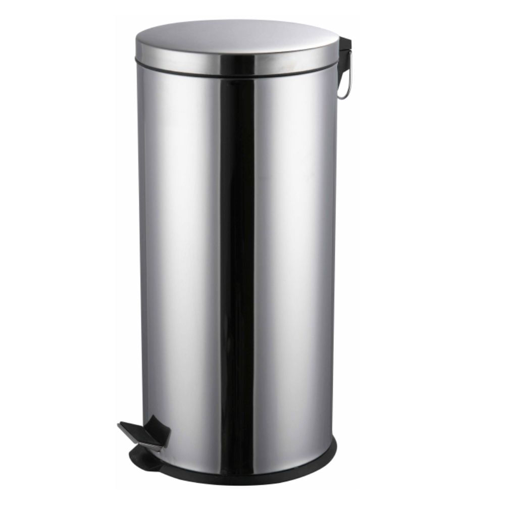 Lixeira de Inox com Pedal 30 Litros Coisas e Coisinhas