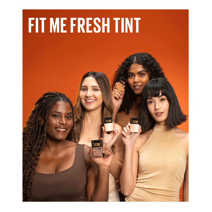 Encontraproduto.com.br - Base Maybelline Fit Me Fresh Tint SPF50 + Vitamina C 06 30ml