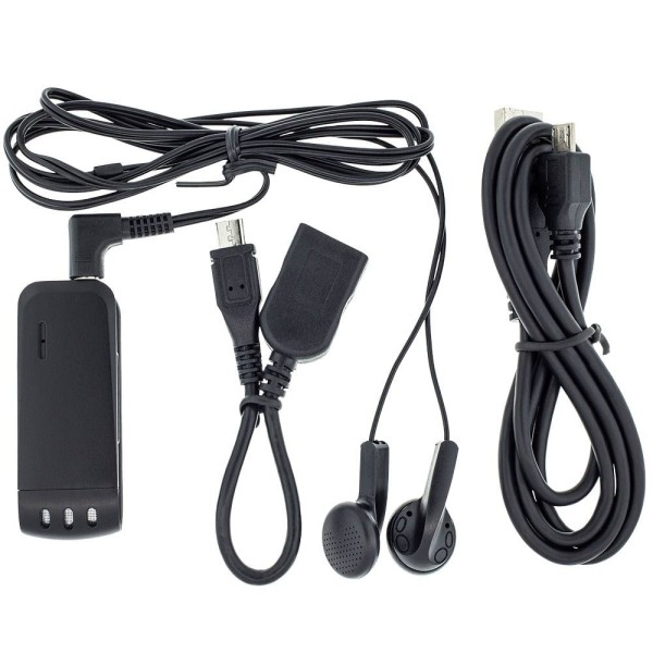 Encontraproduto.com.br - Gravador de Voz Espião com Fones de Ouvido Áudio/Micro