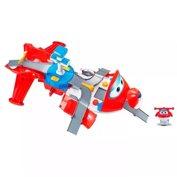 Super Wings - Jett Avião Transforma em Aeroporto