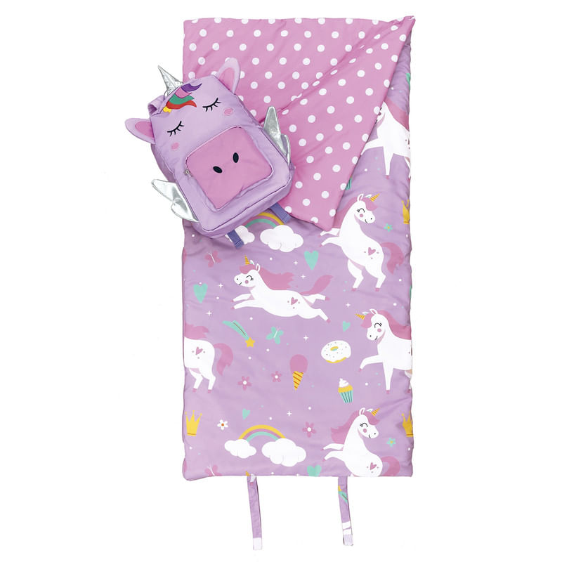 Encontraproduto.com.br - Saco de Dormir Infantil com Mochila Sortido Members Mark
