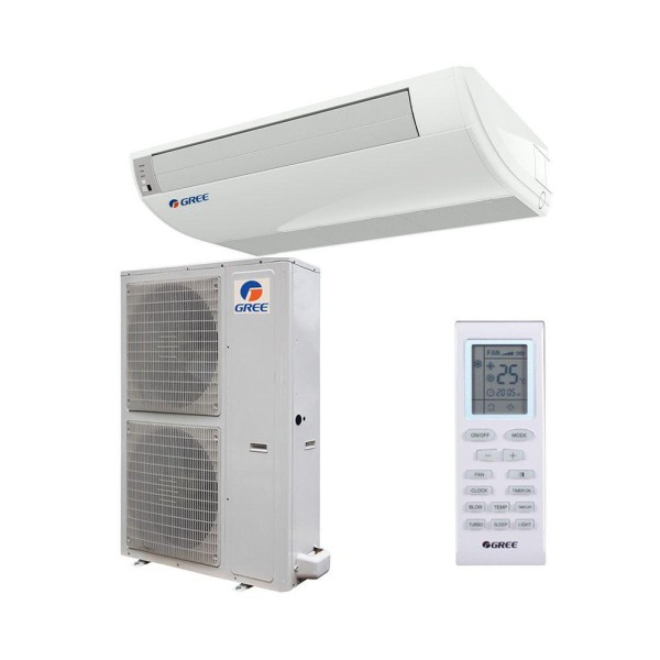 Encontraproduto.com.br - Ar Condicionado Split Piso Teto Inverter 60000 BTUs Gree Quente e Frio 220V Monofásico GUHD60ND3FO
