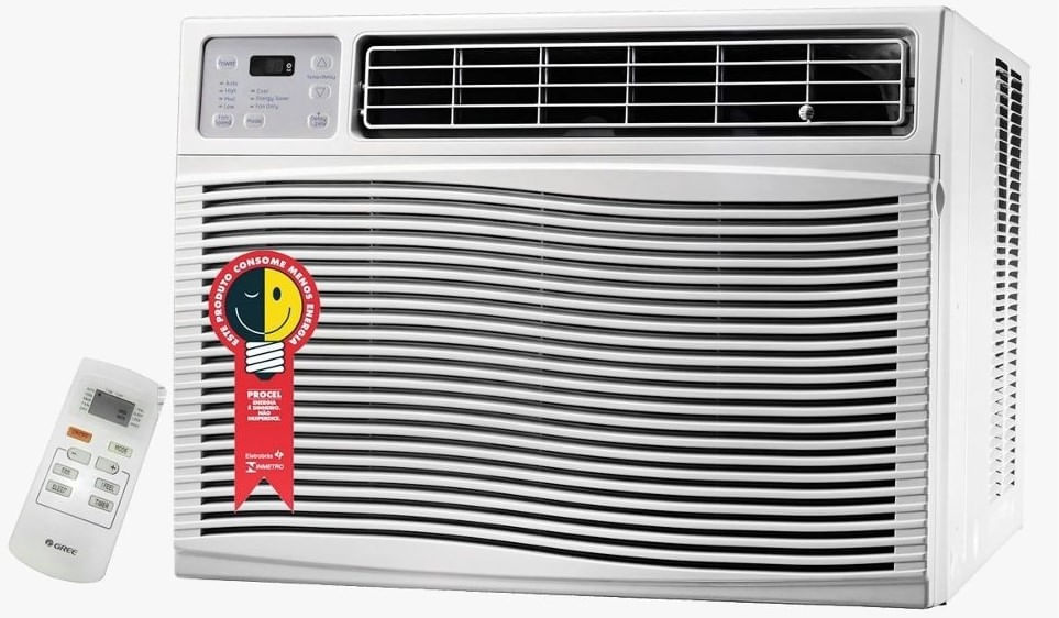 Encontraproduto.com.br - Ar Condicionado Janela Gree 10000 BTU/h Frio Eletrônico GJC10BL-A3NRND2Q – 127 Volts