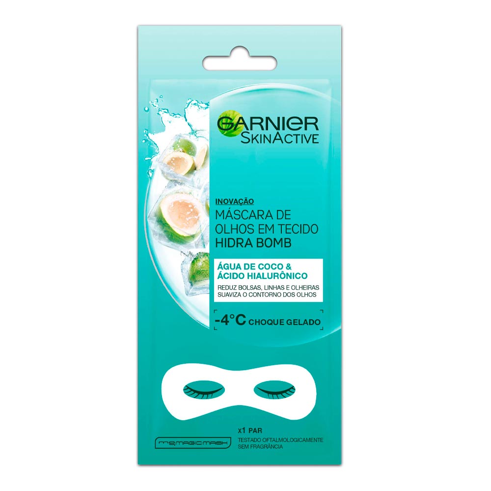 Encontraproduto.com.br - Mascara Facial Garnier Hidra Bomb Água De Coco