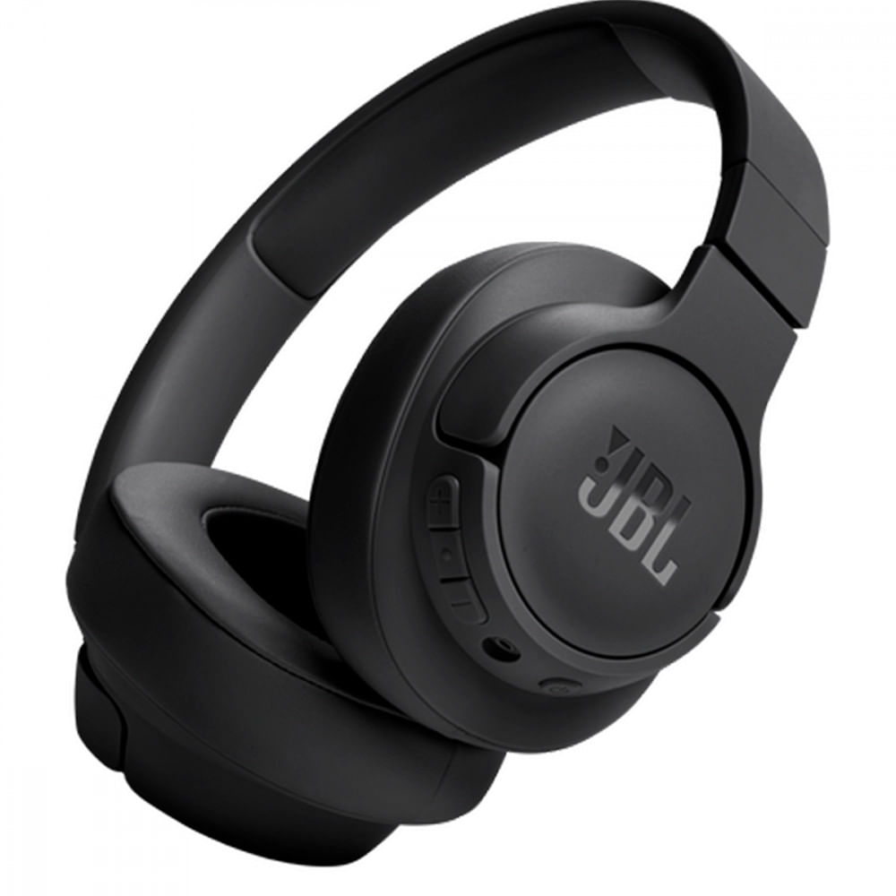 Fone Headphone JBL Tune 720BT, Bluetooth, Preto - JBLT720BTBLK