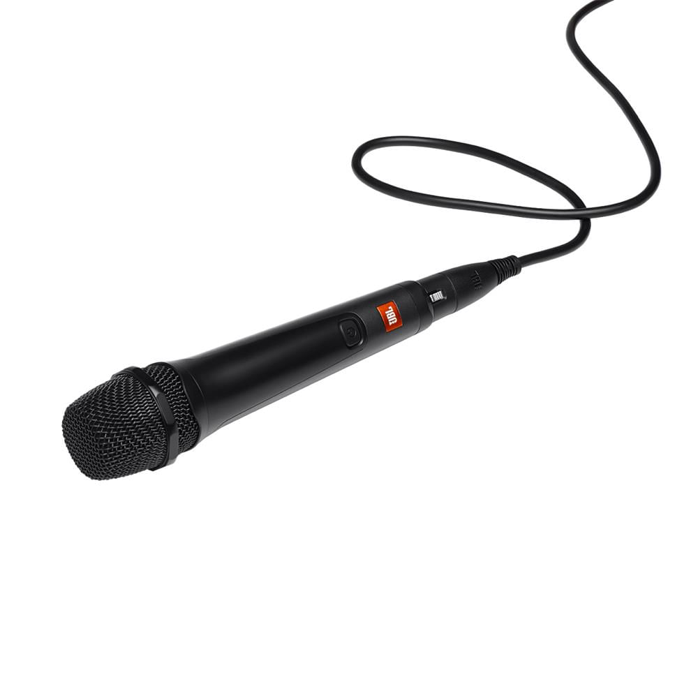 Encontraproduto.com.br - Microfone Vocal Dinamico com Cabo JBL PBM100 Wired JBLPBM100BLK