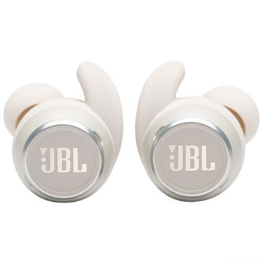 Encontraproduto.com.br - Fone de Ouvido Bluetooth Jbl Reflect Mini Branco Até 21h de Bateria Cancelamento de Ruído Ativo Assistente de Voz
