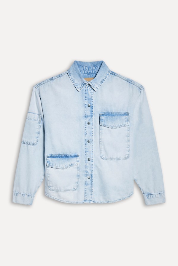 Encontraproduto.com.br - Camisa Jeans Clean