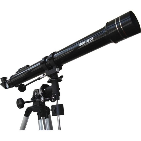 Encontraproduto.com.br - Telescopio Equatorial Refrator 900x70mm - Greika