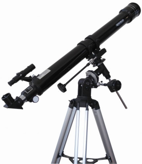 Encontraproduto.com.br - Telescopio Equatorial Refrator 900x70mm - Greika