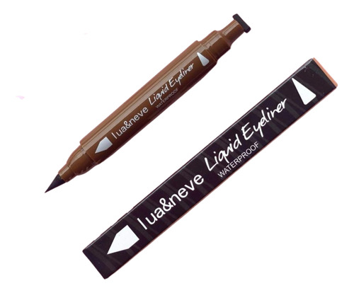 Encontraproduto.com.br - Caneta Delineadora Double Head Lua E Neve Waterproof Preto