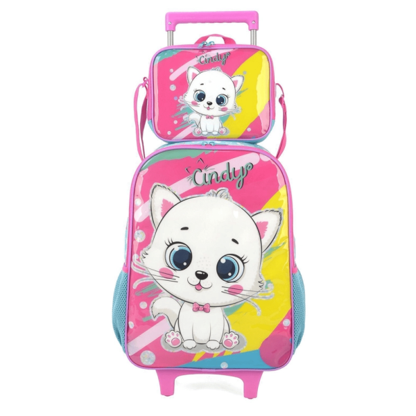 Encontraproduto.com.br - Mochila com Rodinhas Cindy Luxcel IC37612