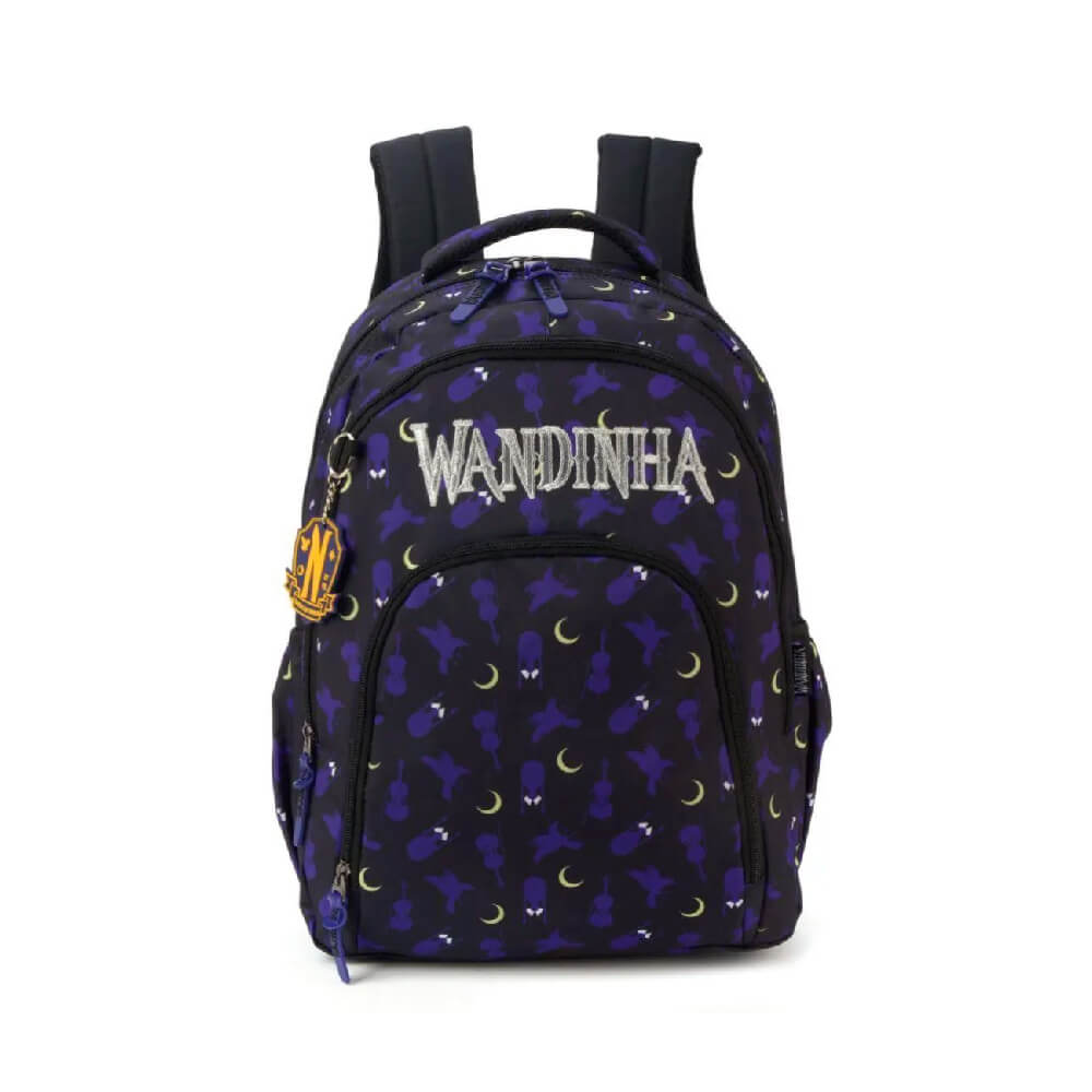 Encontraproduto.com.br - Mochila P/ Note  Preta Up4you Wandinha - Luxcel