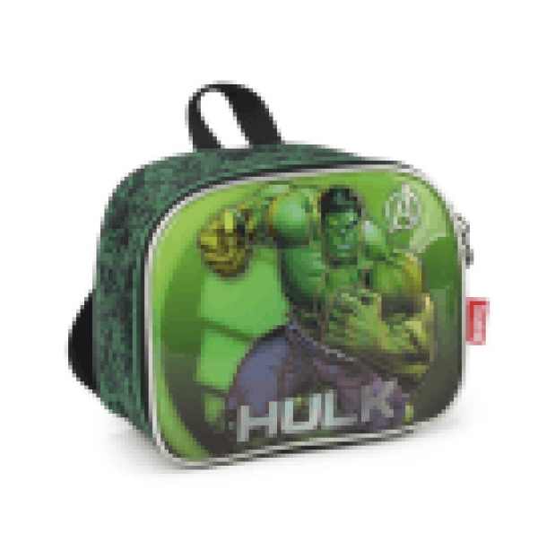 LANCHEIRA INFANTIL MASCULINA HULK VERDE PRETA LA39593AG-VD MAXLOG