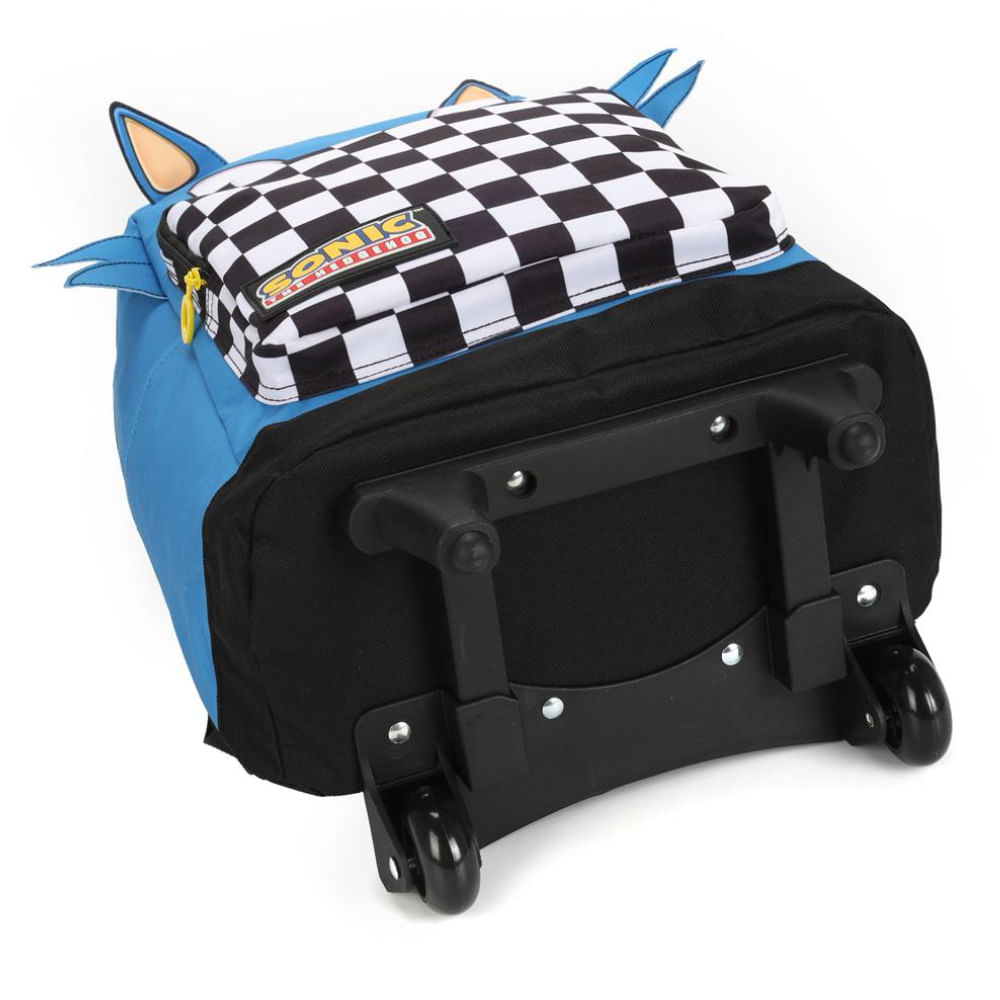 Encontraproduto.com.br - Mochila de Rodinhas Com Alça Luxcel Sonic Azul