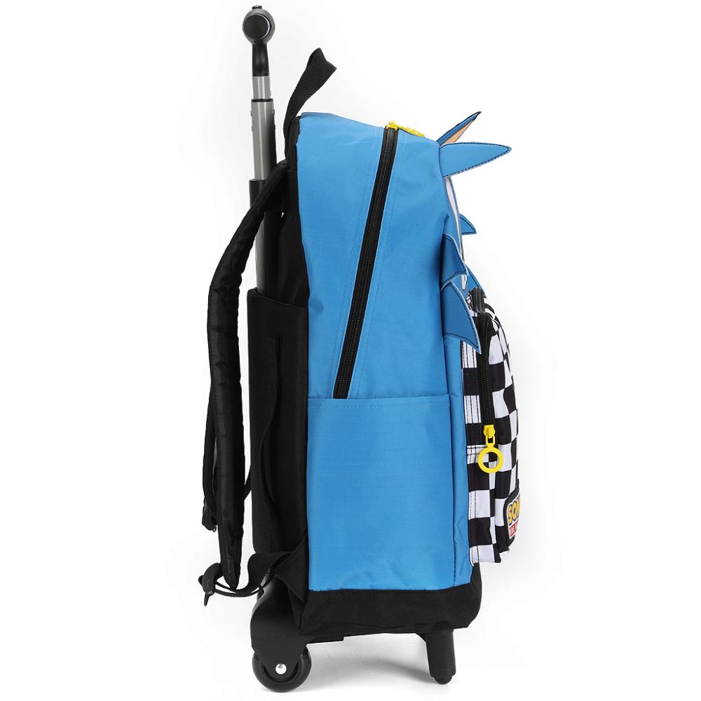 Encontraproduto.com.br - Mochila de Rodinhas Com Alça Luxcel Sonic Azul