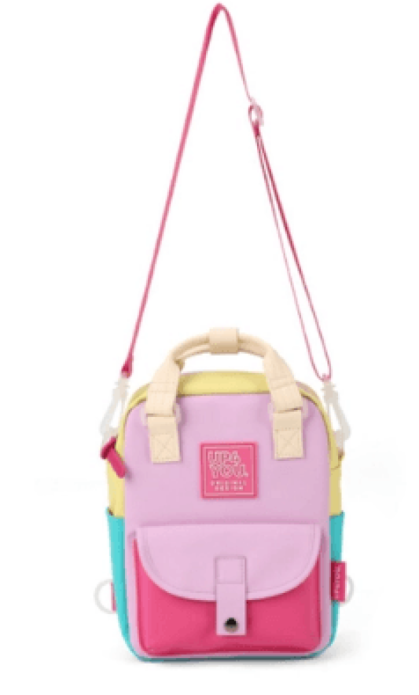 Encontraproduto.com.br - MOCHILA JUVENIL FEMININA UP4YOU COLORIDA MS46555UP-RA MAXLOG