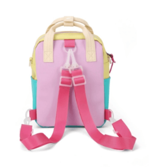 Encontraproduto.com.br - MOCHILA JUVENIL FEMININA UP4YOU COLORIDA MS46555UP-RA MAXLOG