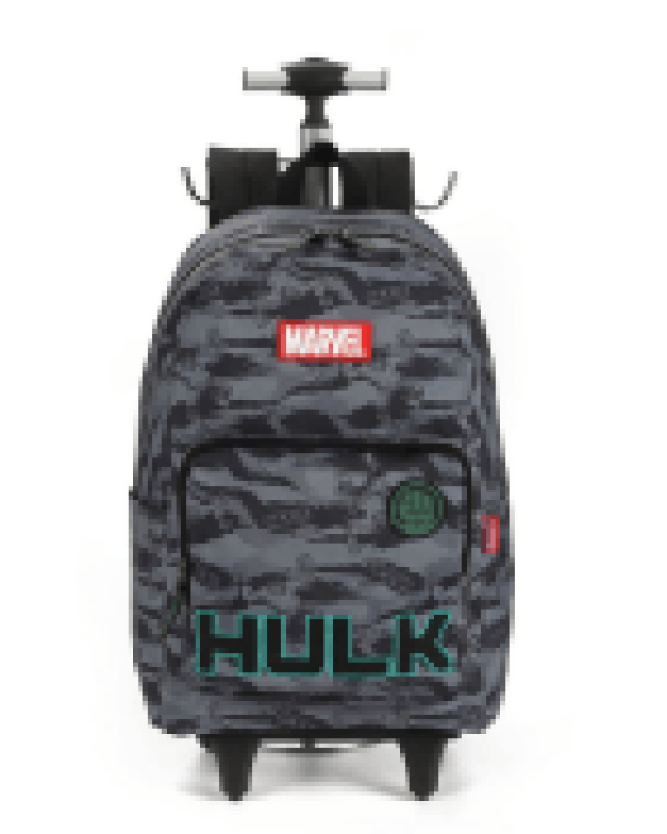 Encontraproduto.com.br - MOCHILA JUVENIL MASCULINA AVENGERS MILITAR CINZA MC47052AG-CZ MAXLOG