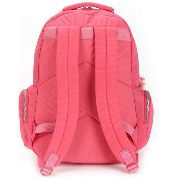 Encontraproduto.com.br - Mochila de Costas 18 Pol Luxcel Up4You Crinkle Salmão