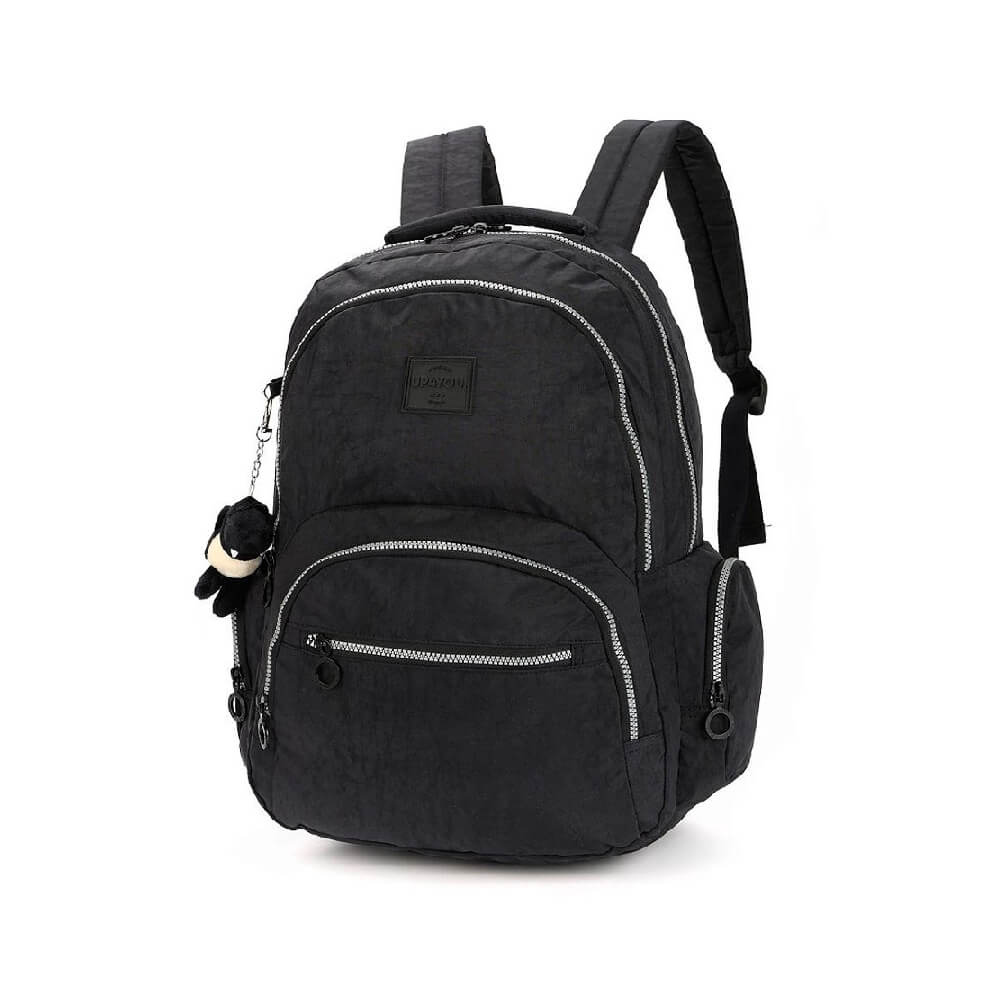 Encontraproduto.com.br - MOCHILA JUVENIL UNISSEX UP4YOU PRETA MJ47156UP-PT MAXLOG