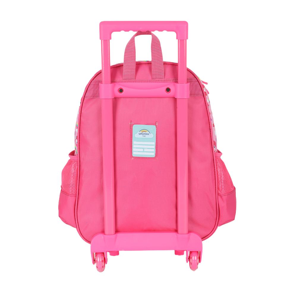 Encontraproduto.com.br - Mochila de Rodinhas Sem Alça Luxcel Up4You Unicórnio Pink