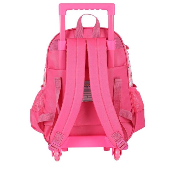 Encontraproduto.com.br - Mochila de Rodinhas Com Alça Luxcel Up4You Unicórnio Pink
