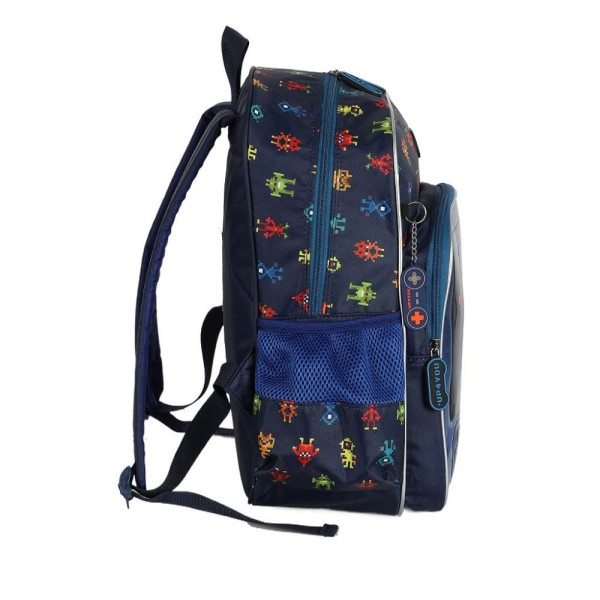 Encontraproduto.com.br - Mochila de Costas Luxcel Up4You Gamer Azul