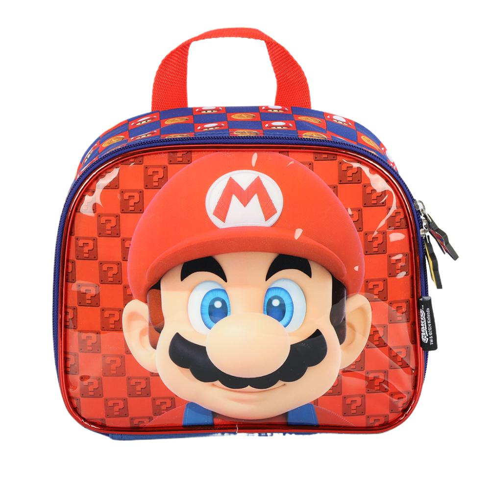 Lancheira Térmica Luxcel Super Mario Azul