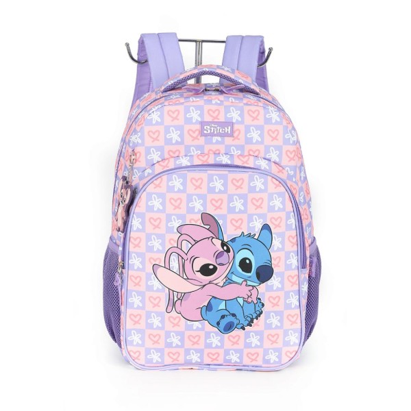 MOCHILA INFANTIL STITCH LILAS MS47740SC-LI MAXLOG