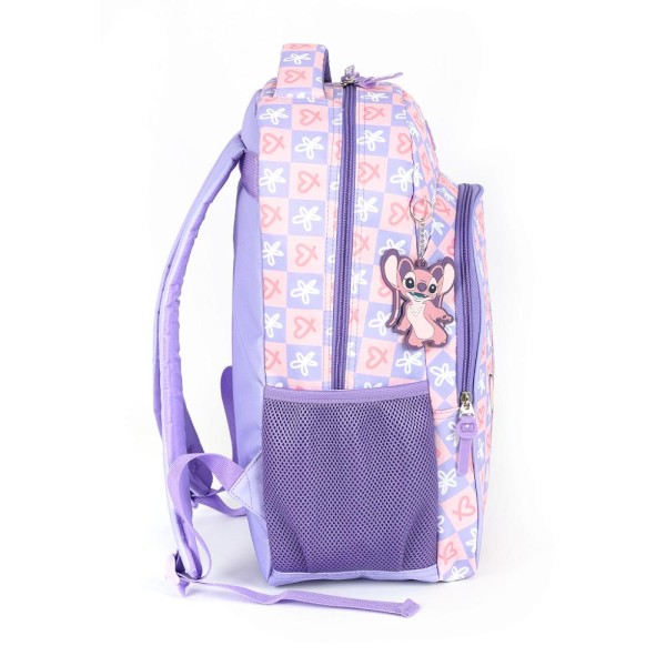 Encontraproduto.com.br - MOCHILA INFANTIL STITCH LILAS MS47740SC-LI MAXLOG