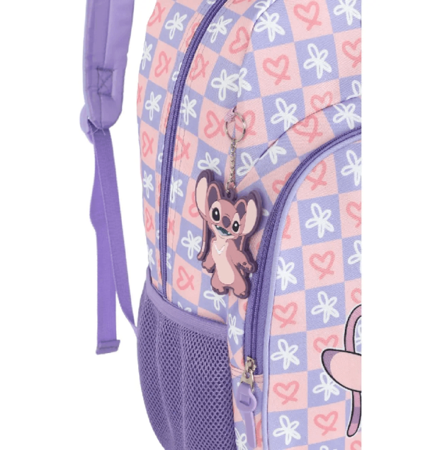 Encontraproduto.com.br - MOCHILA INFANTIL STITCH LILAS MS47740SC-LI MAXLOG