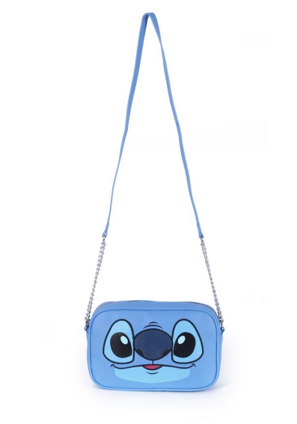 Encontraproduto.com.br - Bolsa Transversal Stitch Azul