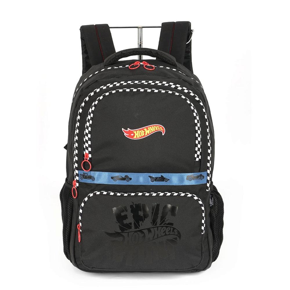 Mochila de Costas Luxcel Hotwheels Epic Preto