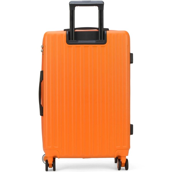 Encontraproduto.com.br - Mala De Viagem Grande Luxcel Up4you Evora Laranja - MF10347UP-28
