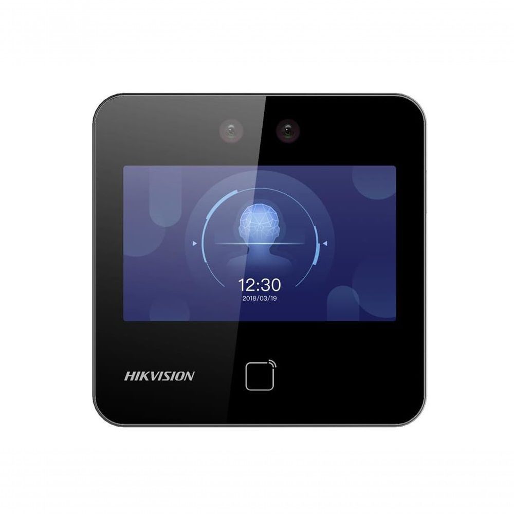 Encontraproduto.com.br - Terminal De Acesso Hikvision Reconhecimento Facial E Cartão LCD 4 (MP)