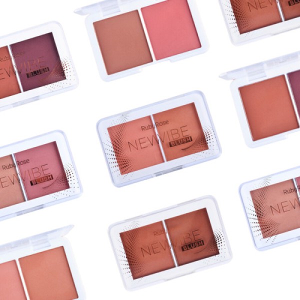 Duo De Blush Ruby Rose New Vibe Cor 10