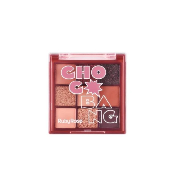 Encontraproduto.com.br - Paleta De Sombras Ruby Rose Chocobang HB 1076