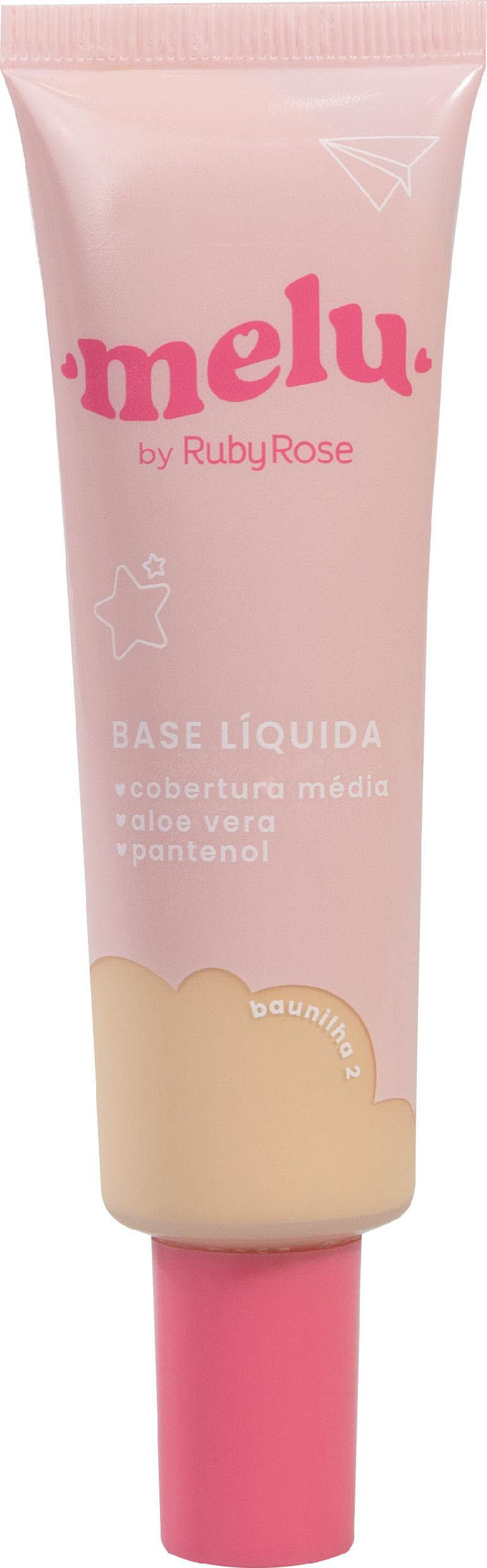 Encontraproduto.com.br - Base Líquida Ruby Rose Melu Baunilha 2