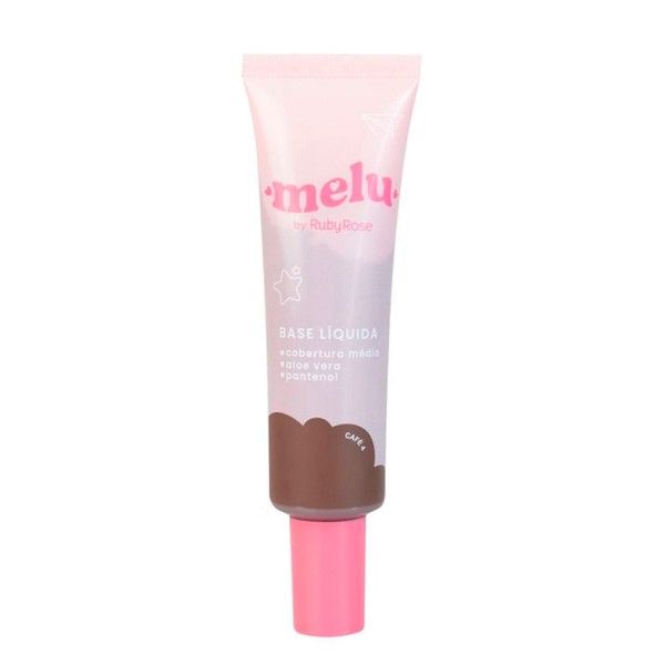 Encontraproduto.com.br - Base Líquida Café 4 Melu By Ruby Rose 29ml