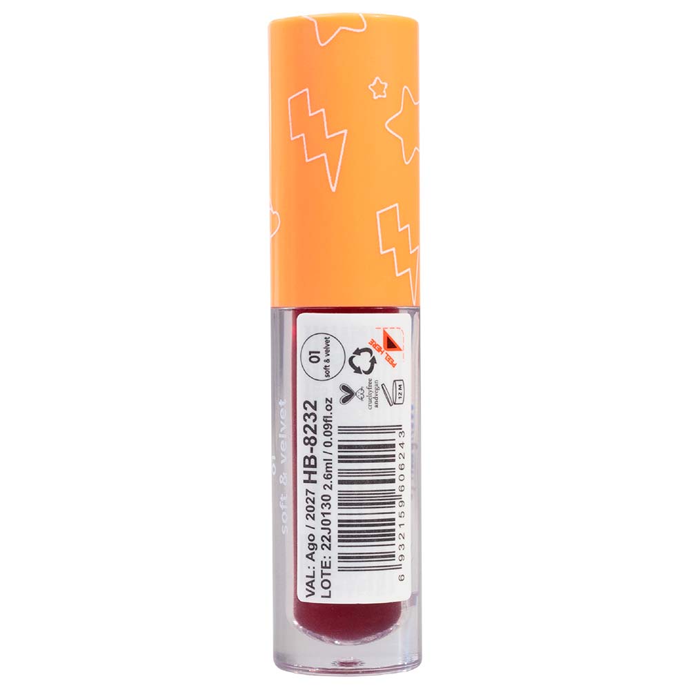 Encontraproduto.com.br - Gel Tint Soft & Velvet Melu Ruby Rose