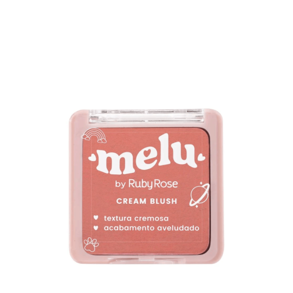 Encontraproduto.com.br - Cream Blush Melu Lollipop Ruby Rose 9g