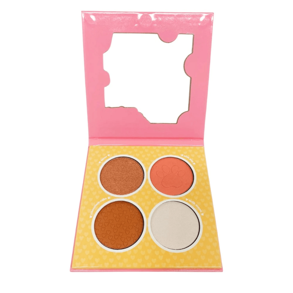 Paleta Blush Iluminador 4 Cores Melu by Ruby Rose Rr7532