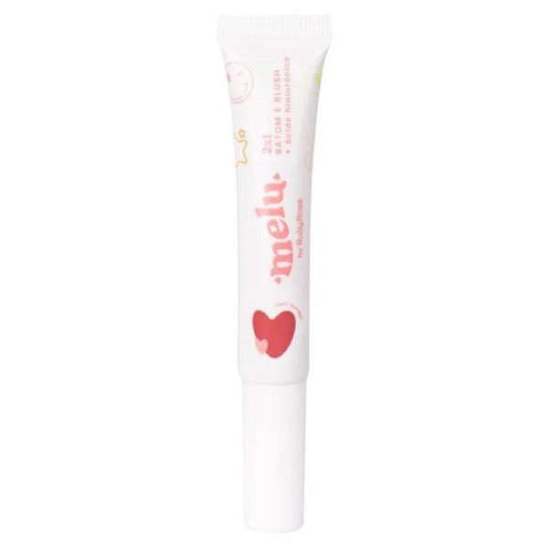 Encontraproduto.com.br - Ruby Rose Rr6120 Batom E Blush 2x1 Melu 9,5 Ml Cor circo