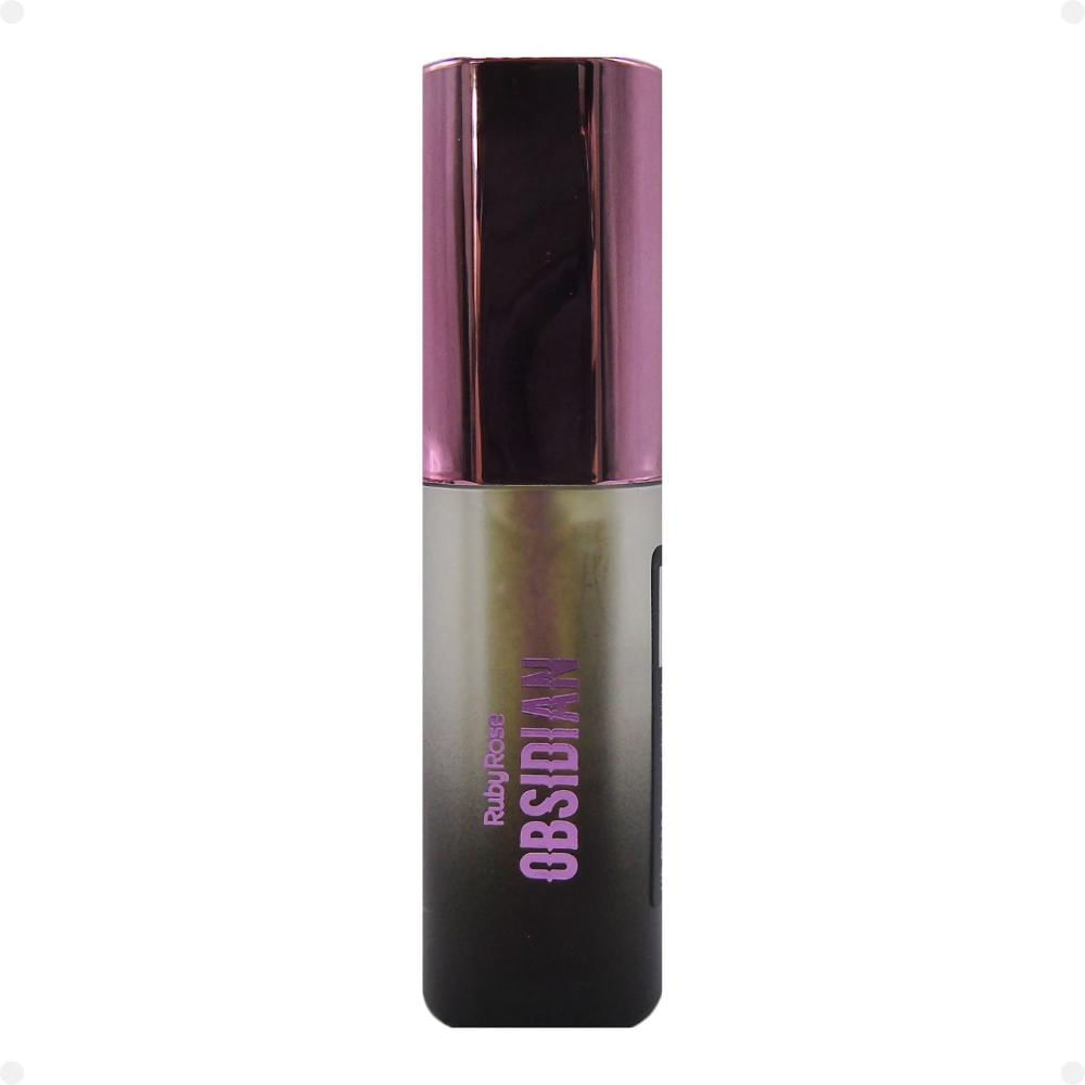 Encontraproduto.com.br - Gloss Labial Ruby Rose Glossy Lips Obsidian Malachite R:HB72001