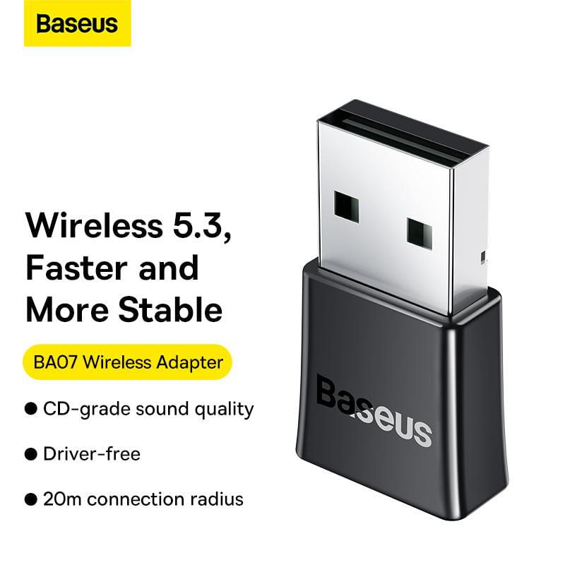 Adaptador Wireless Baseus BA07 Bluetooth 5.3