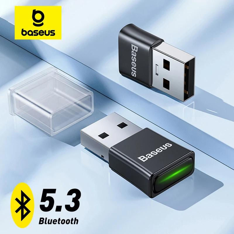 Encontraproduto.com.br - Adaptador Wireless Baseus BA07 Bluetooth 5.3